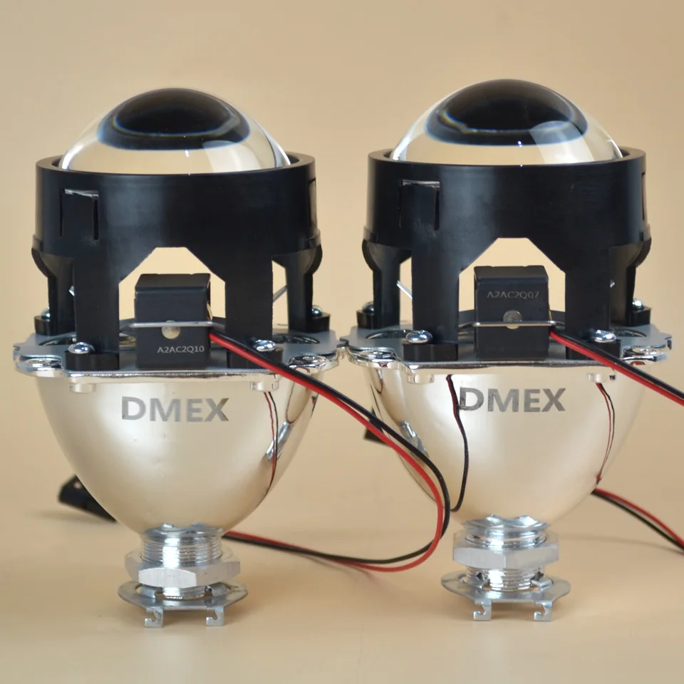 DMEX автомобильный Стайлинг 2 шт. HID проектор Объектив Мини HID Биксенон H1 проектор фары объектив подходит для H4 H7 фар автомобиля дом