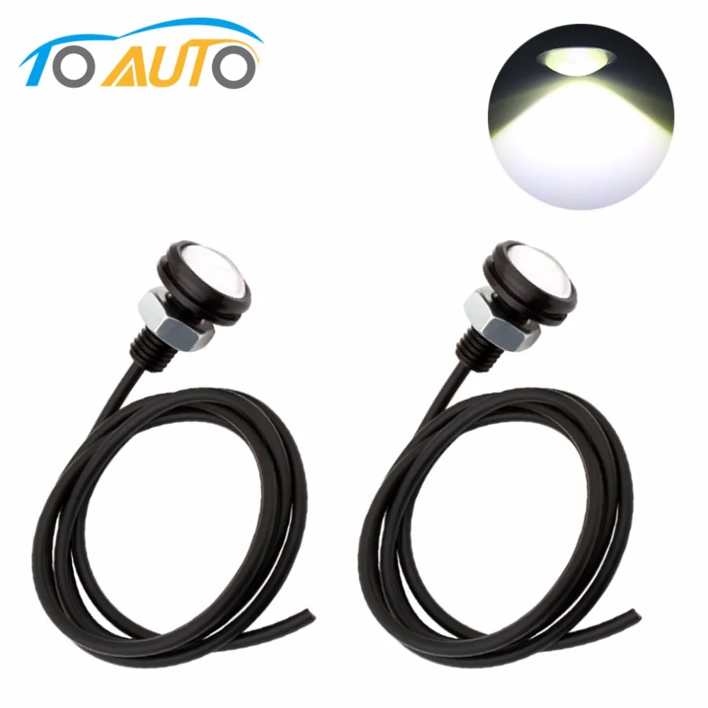 2 шт. Высокая мощность водонепроницаемый LED Ангел Орел глаз номерной знак винт