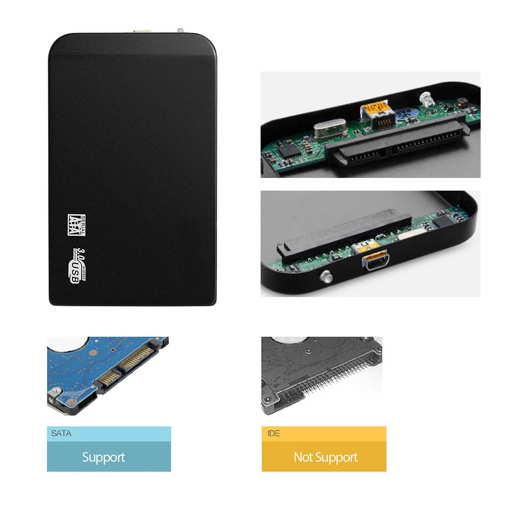 MEMTEQ HDD корпус USB 3 0 2 5 &quotжесткий диск Внешний SATA мобильный коробка жесткий чехол