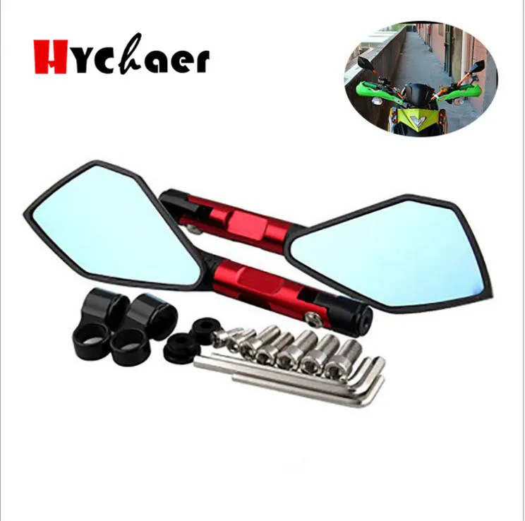 Универсальное алюминиевое боковое зеркало заднего вида для мотоцикла TOMOK Yamaha BMW