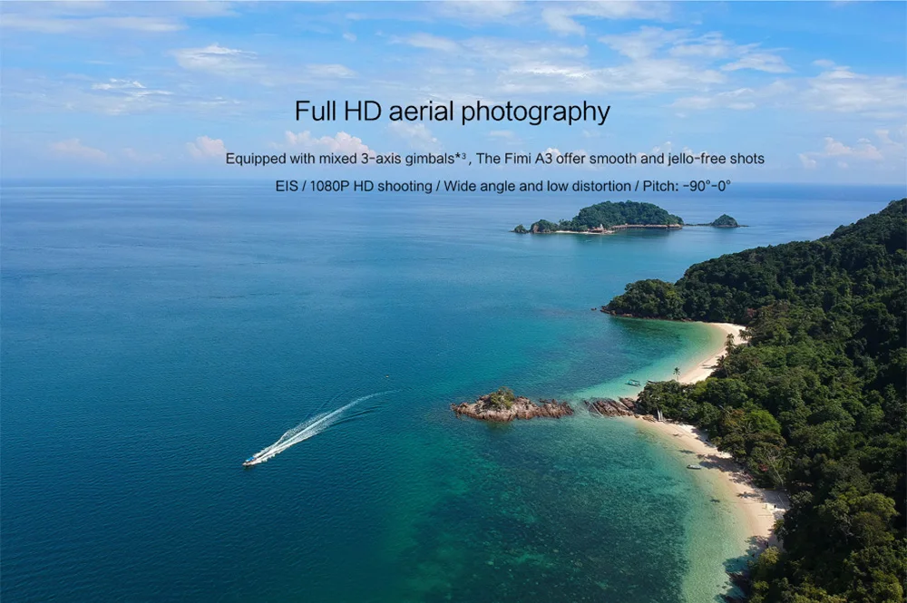 FIMI A3 RC gps Дрон 5,8 Г 1 км с видом от первого лица 2 Ось Gimbal 1080P Камера Квадрокоптер Профессиональный RTF в режиме реального времени