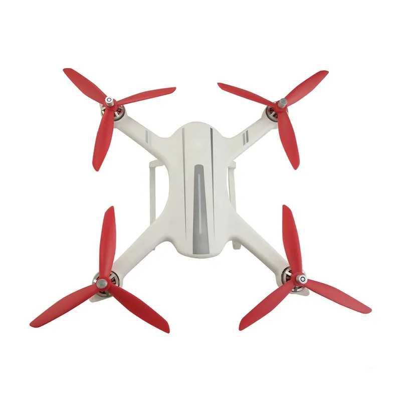 

4PCS Protective Cover + 4PCS Upgrade Three-Bladed Propeller For HS700 HS700D Brushless Quadcopter Red Upgrade Accessory