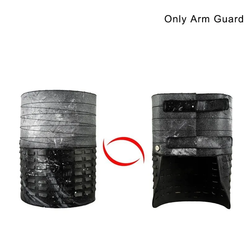 Only arm guard Костюм «Игра престолов 8», «Ночной король», белые ходунки, косплей, для взрослых, Песнь Льда и Огня, только жилет на Хэллоуин, шлем, брюки, рубашка - Цвет: Only arm guard