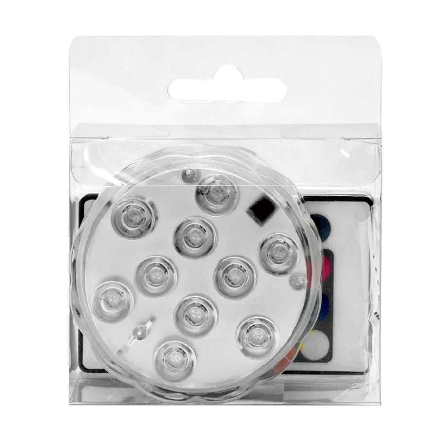 Погружная Светодиодная лампа для бассейна с дистанционным управлением