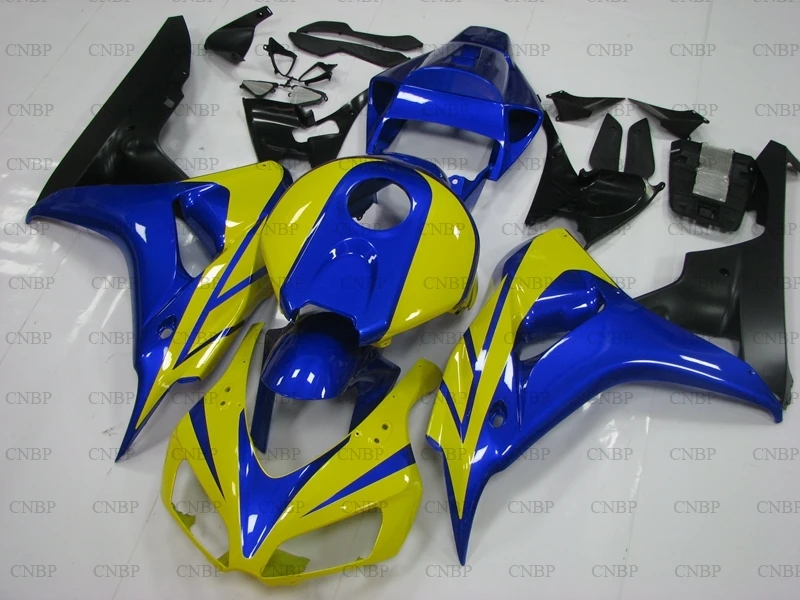 Fireblade 2006 2007 набор для всего тела Пластик Обтекатели CBR1000RR 07 красные синие Черные