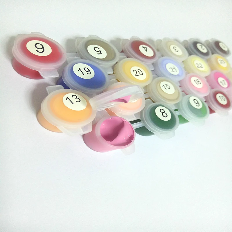 Для собаки Аннотация DIY раскраска живопись по номерам масла Картины Home Decor