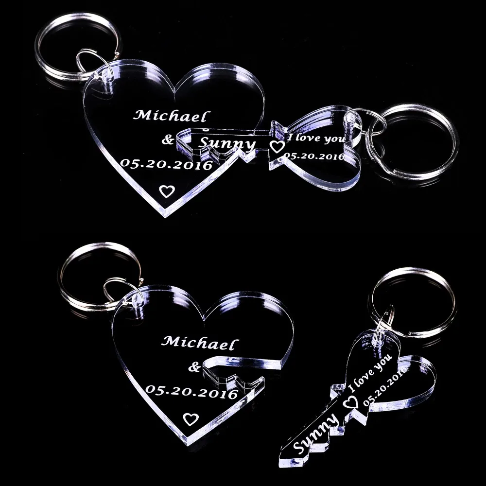 Персонализированное выгравированное название Юбилей/День Святого Валентина