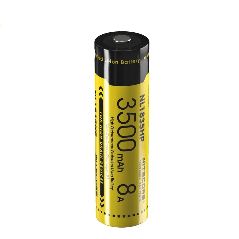 NITECORE UM10 Цифровое зарядное устройство с ЖК экраном умное + 18650 8A 6В 12.6Wh NL1835HP литий