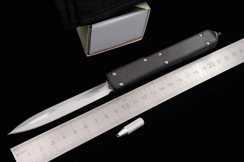 Черный JUFULE OEM MK2 II D2 лезвие из углеродного волокна Алюминиевая ручка для кемпинга выживания на открытом воздухе фрукты EDC Охота тактический инструмент кухонный нож - Цвет: Черный