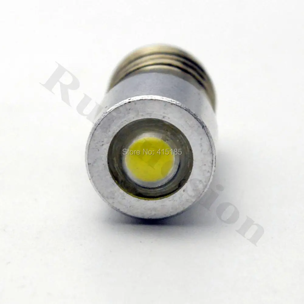 1 шт. положительный земли E10 COB инструмент светодиодная лампочка 3 V 6 V 9 V 12 V 18 V фонарик вспышки света замена 1 W светодиодные лампы