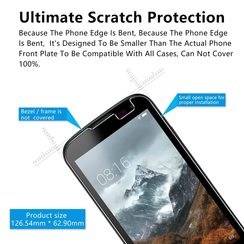 2.5D 0 26 мм 9H Премиум Закаленное стекло для LG K3 LTE K 3 K100 K100DS LS450 4 5 дюймов защитная