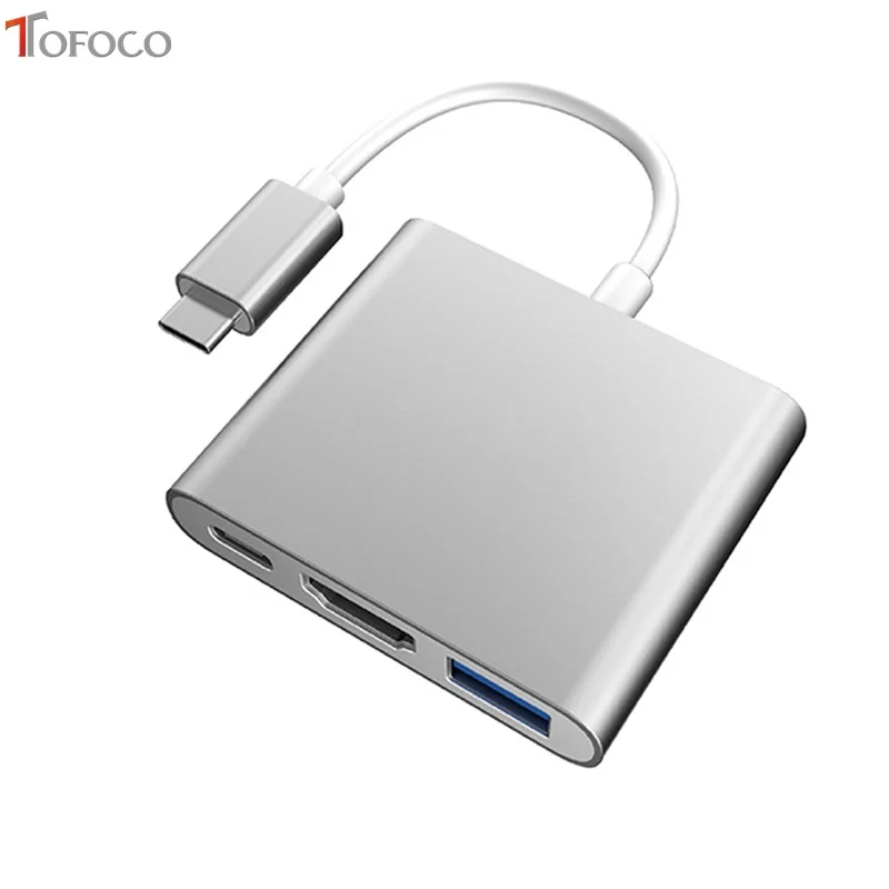 TOFOCO USB 3 1 Type C адаптер с HDMI для Nintendo Switch Dock Samsung S8 PC Mode Note 8 thunderbolt Подставка