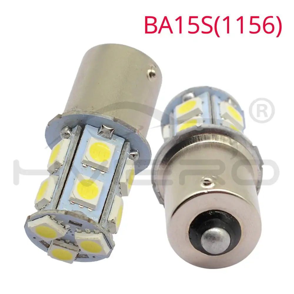 1156 BA15S 1157 BAY15D P21W BA15D 13Led 5050 Автомобильные светодиодные поворотные парковочные сигнальные огни, тормозные задние лампы, автомобильные задние лампы заднего хода, DC 12 В