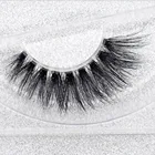 Объемные норковые ресницы Visofree, невидимая лента, толстые грязные норковые накладные ресницы, накладные ресницы для наращивания, ресницы в полоску