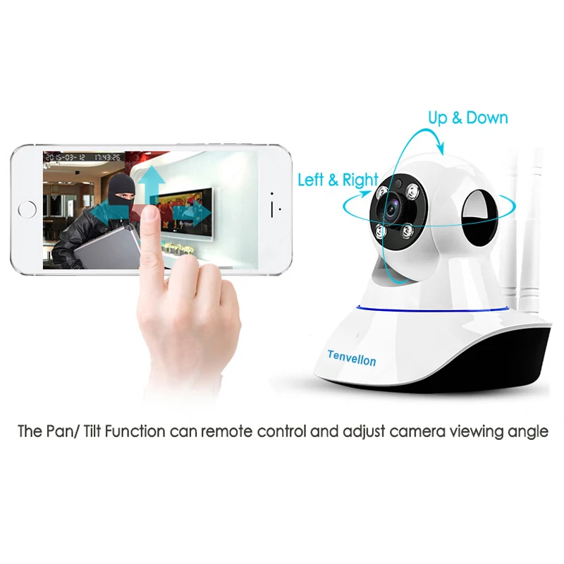 IP камера видеонаблюдения HD 720P с поддержкой wi fi|surveillance camera wifi|ip surveillance cameramini cctv |