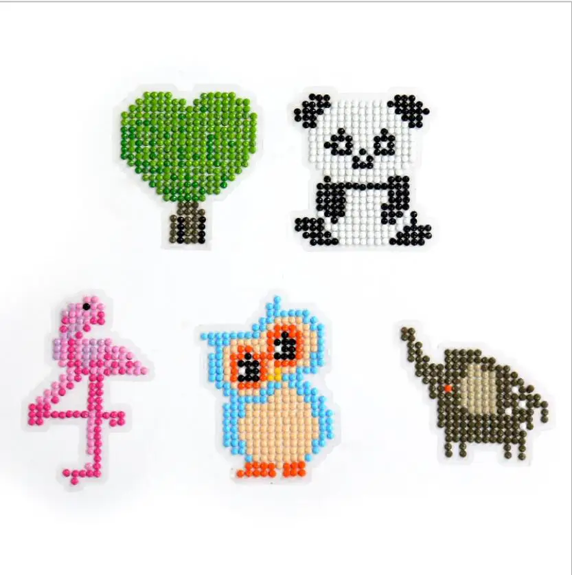 Новый мини мультфильм серии детей DIY головоломки алмазная живопись Бесплатные