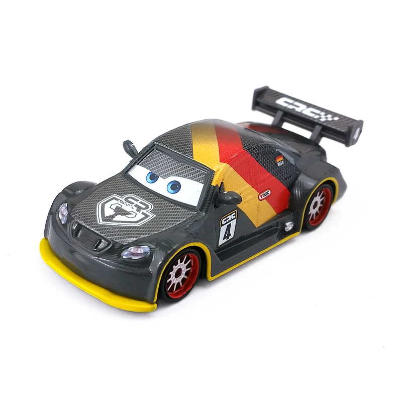 Disney Pixar Cars 2 TSR Max Schnell металлическая литая под давлением игрушечная машина 1:55