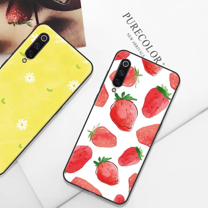 Чехлы для Xiaomi Mi 8 9 милый чехол в стиле ретро с рисунком из ТПУ силиконовый мягкий