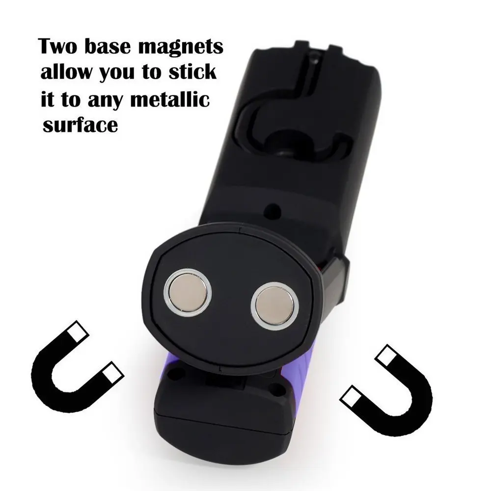 Технология ручной фонарик светодиодная лампа Рабочий свет с USB зарядным портом