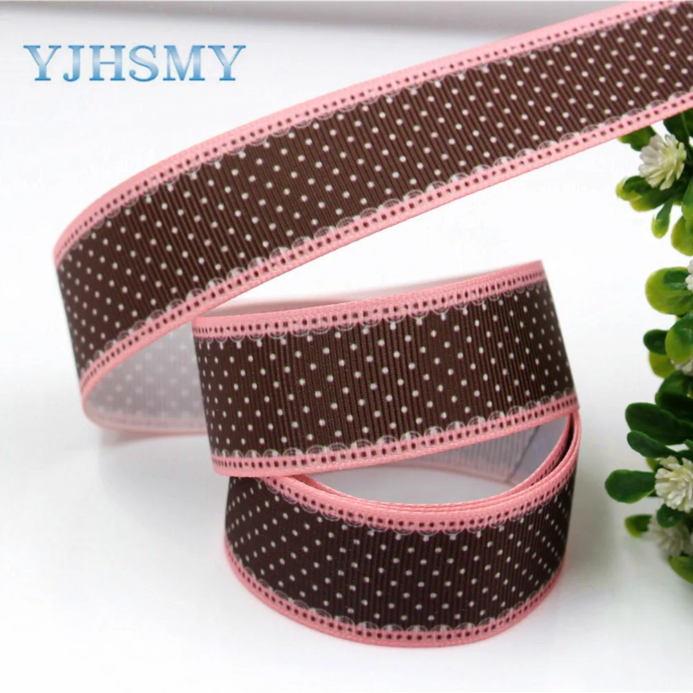 YJHSMY D 171108 564 25 мм 10 ярдов мультфильм кошка ленты теплопередачи печати сетки