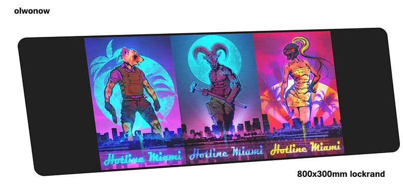 design 8 Горячая линия, коврик для мыши в Майями, восхитительный компьютерный геймерский коврик для мыши 800x300x2 мм, прикольный коврик для мыши, эргономичный гаджет, коврики для Кабинета - Цвет: design 8