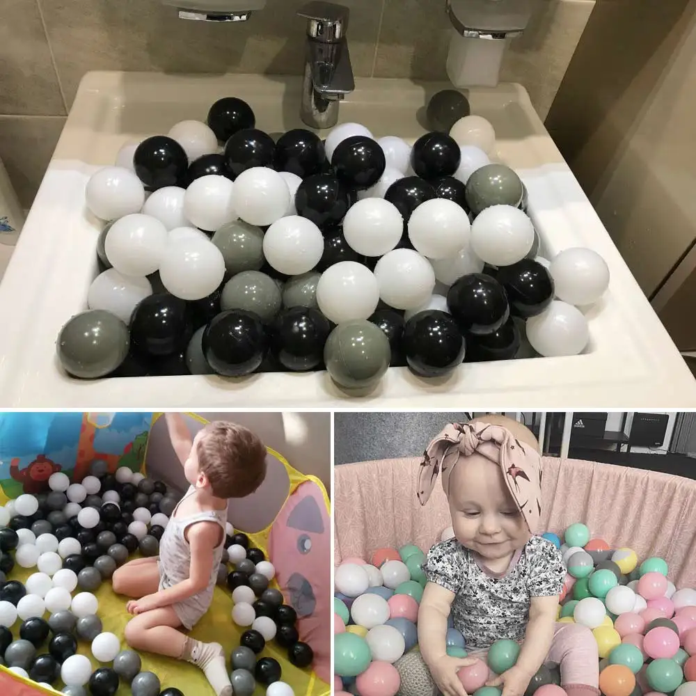400 шт Экологичный красочный водный бассейн детские игрушки палатка океанские