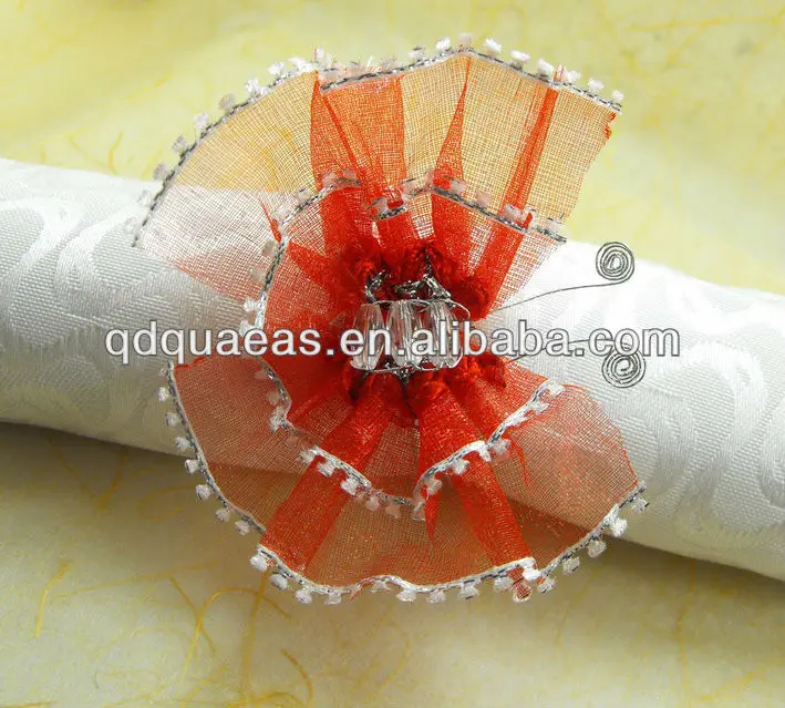 Кольцо для салфетки оптом держатель салфеток кружевная бабочка | Дом и сад