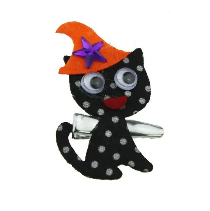 

50pcs Free shipping Cute Girls Glitter Cat Ears Hair Clip Barrettes