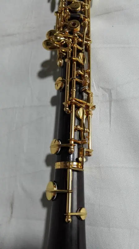 Отличный полуавтоматический позолоченный гобой из эбенового дерева|oboe keys|wooden