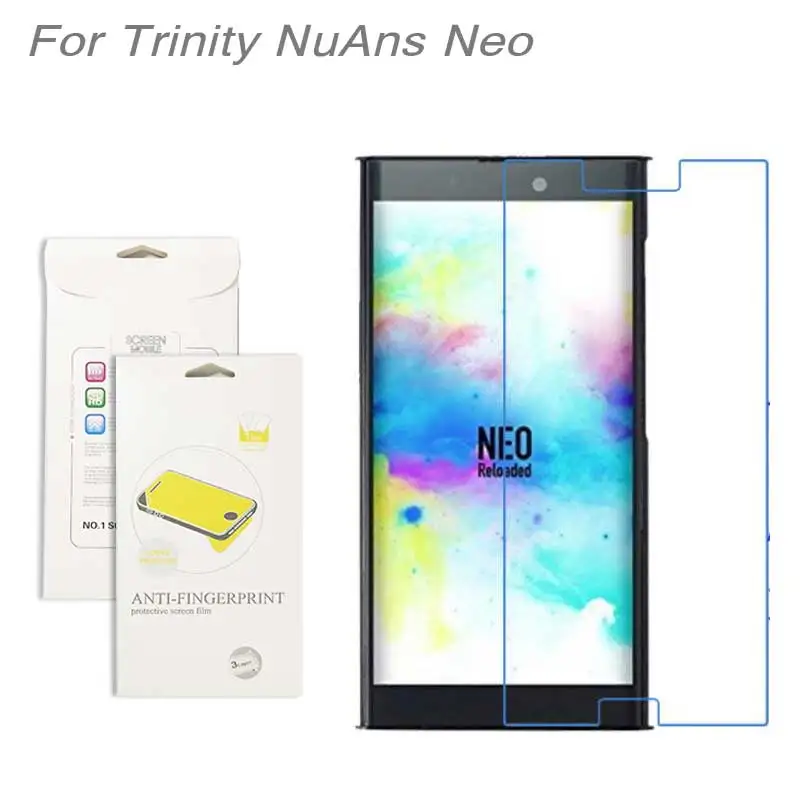 Для Троицы nuans Neo 3 шт./лот высокий ясный ЖК дисплей Экран протектор Плёнки