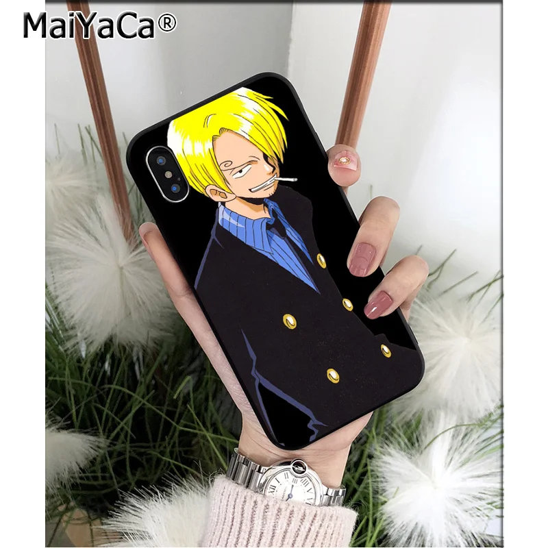 MaiYaCa цельный Vinsmoke Sanji высококачественный чехол для телефона Apple iPhone 8 7 6 6S Plus X XS MAX 5