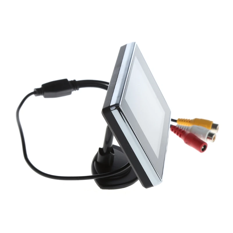 

3.5" Mini TFT LCD Color Monitor Screen DVD VCD For Car Rear View Backup Camera Q84E