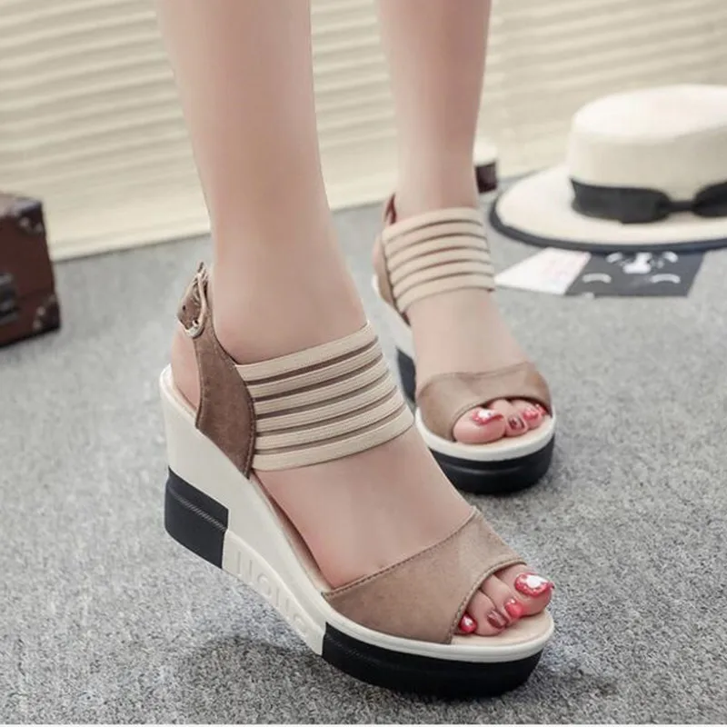 Сандалии женские новые сандалии летние босоножки Высокий каблук Сезон лето 2020