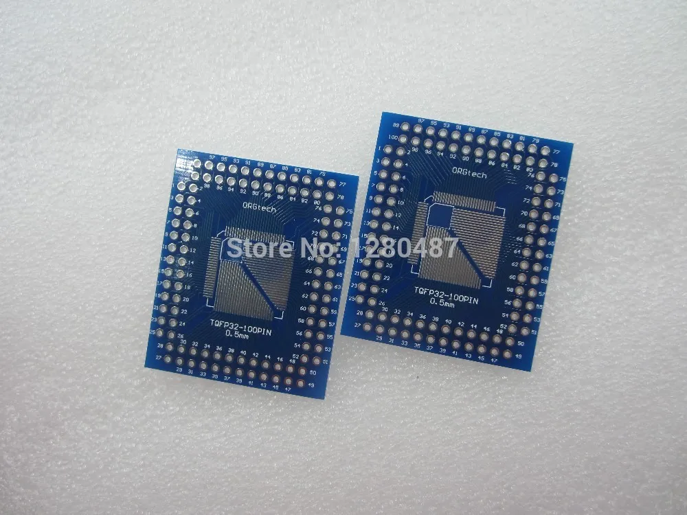 5 шт./лот FQFP TQFP 32 44 64 80 100 LQF SMD Поворотная dip 0,5/0,8 мм пластина адаптера