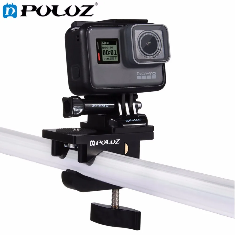 

PULUZ для Go Pro Аксессуары Алюминиевый сплав крепление Универсальный крепежный зажим для GoPro HERO5 HERO4 Session HERO 5 4 3 + SJCAM SJ7000