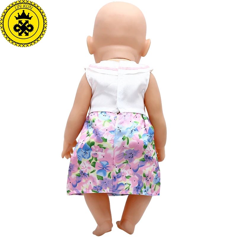 Baby Doll Clothes Multicolor 4 Style Dress Princess Dresses Fit 43cm Accessories 412 | Игрушки и хобби