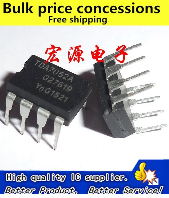 

Free shipping 50pcs/lot TDA7052A TDA7052 DIP-8 IC