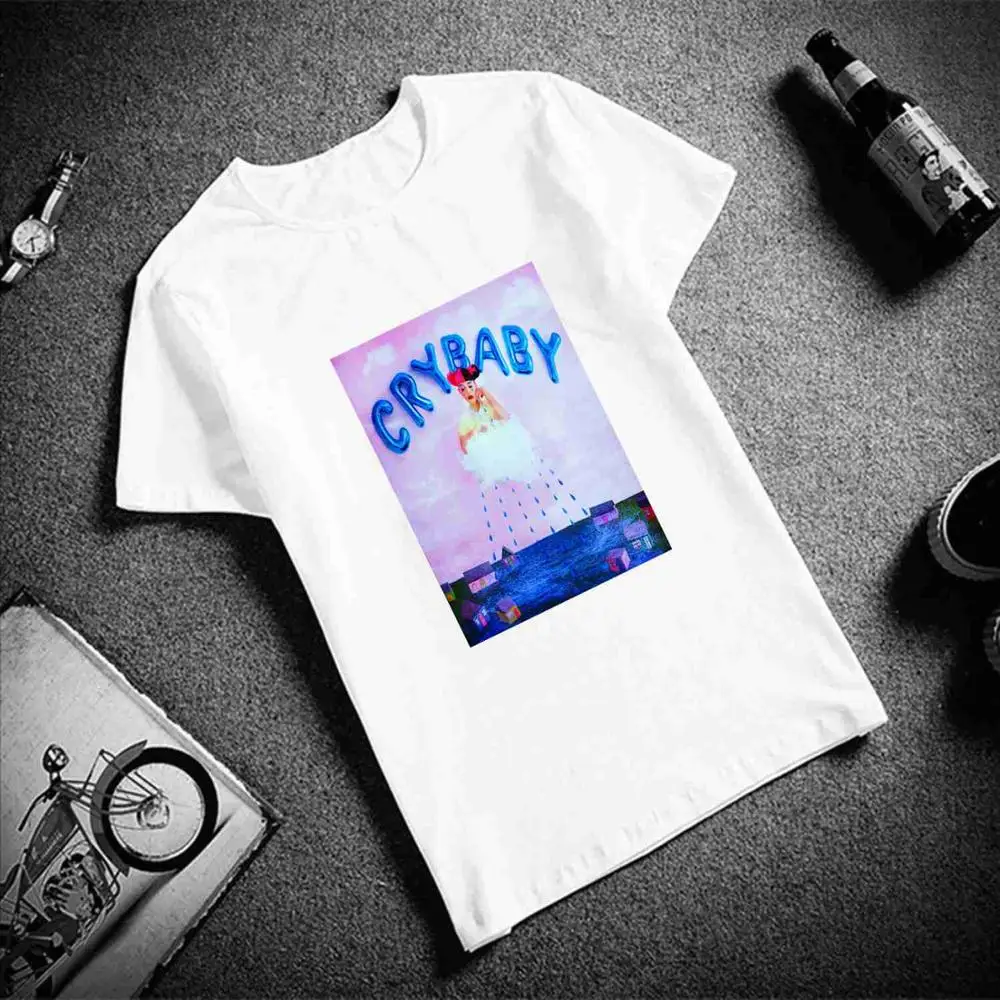 Модная футболка с короткими рукавами Cry Baby Мелани Мартинес, хлопок, топ, футболки для женщин, Повседневная футболка с круглым вырезом, Футболки унисекс - Цвет: 3