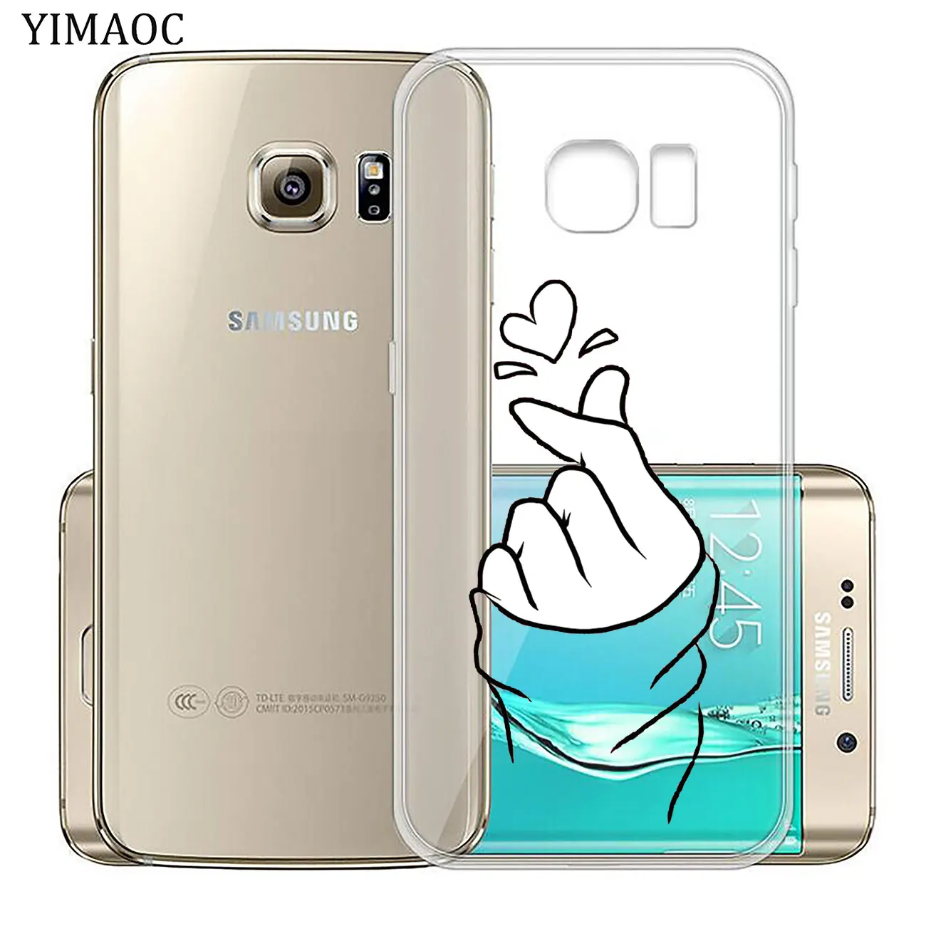 Мягкий силиконовый чехол для телефона Samsung Galaxy S10e S10 S9 S8 Note 10 Plus S7 Edge | Мобильные