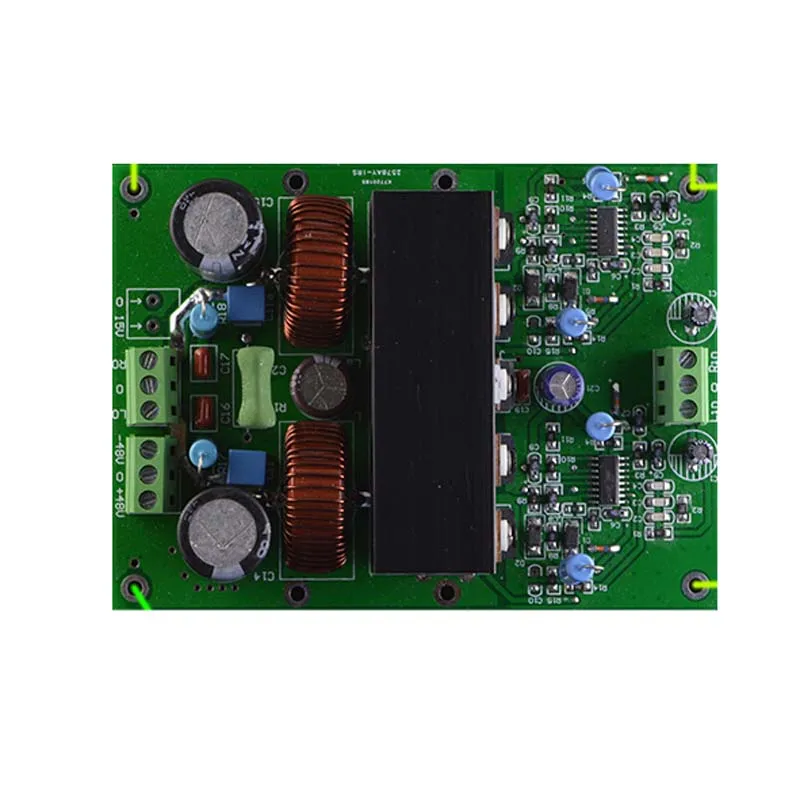 Новый 400 Вт + Собранный Hi Fi стерео IRS2092 IRF4019 класса D усилитель мощности|power amplifier