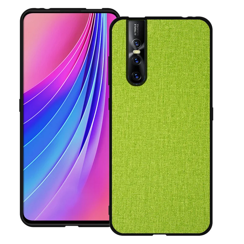 Чехол для Vivo S1 V11 V15 X27 Y83 Pro Чехол X20 X21 X23 Y17 Y3 Y15 Y81 V9 IQOO pro 5G Neo Z1 Новинка Роскошная ткань Бизнес крышка