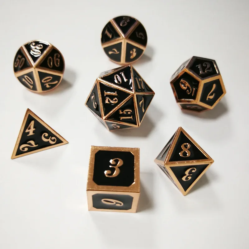 7 шт. выход новый шрифт Подземелья и Драконы MTG РГС D & игральные кости ДНД доска