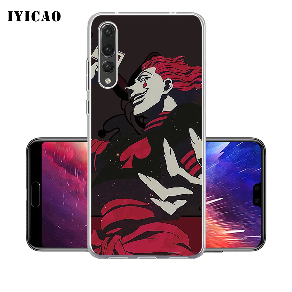 IYICAO hunter x Мягкий силиконовый чехол для телефона Huawei P30 P20 Pro P10 P9 P8 Lite P Smart TPU
