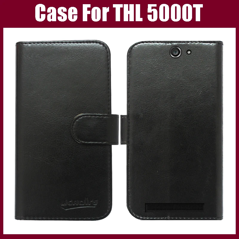 Горячая распродажа! Чехол THL 5000T Новое поступление 6 цветов Роскошный модный кожаный защитный чехол для телефона.