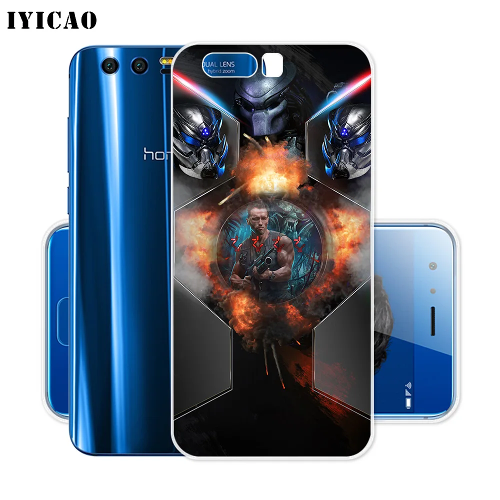 Мягкий силиконовый чехол IYICAO для Huawei Y9 Y7 Y6 Prime 2018 Honor 8C 8X 8 9 10 Lite 7X 7C 6A 7A Pro | Мобильные