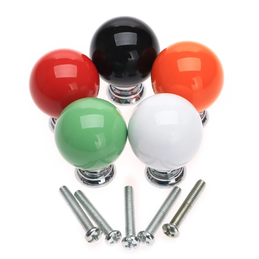 1 шт. круглые керамические ручки для мебели|Ручки шкафа| |