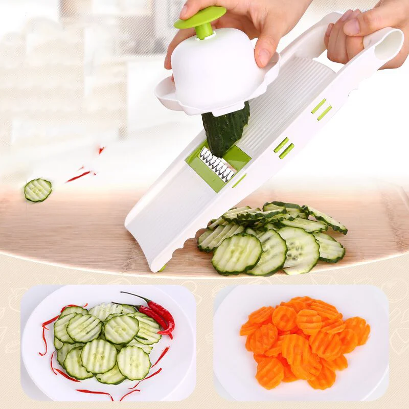 Слайсер для картофеля WALFOS овощерезка с 5 лезвиями из нержавеющей стали терка