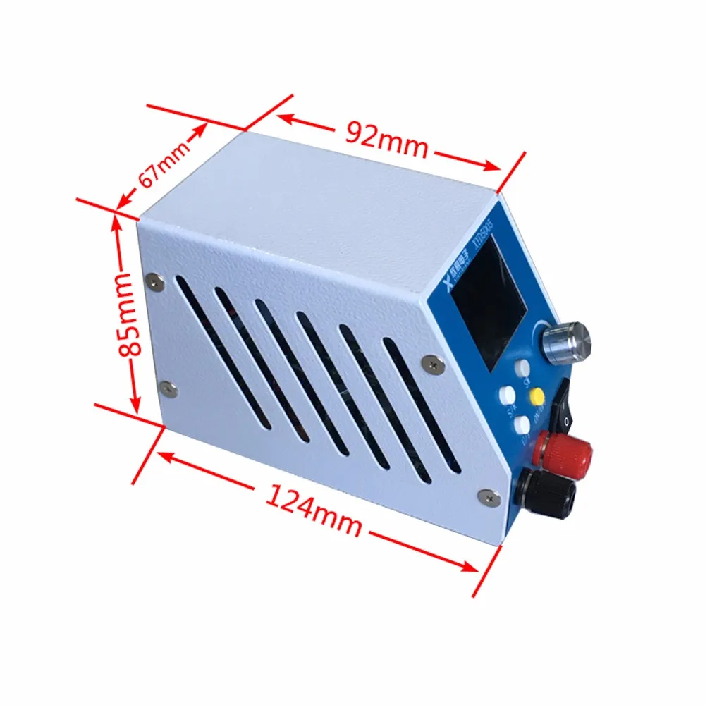 XYD5005 CNC lcd Регулируемый источник питания постоянного тока 5-55 в до 0-50 в 5A понижающий модуль интегрированный амперметр напряжения
