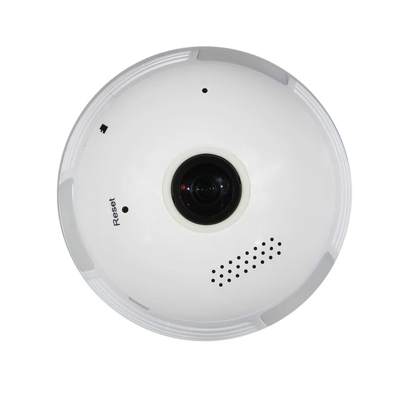 Лампочки Беспроводной IP Камера Wi-Fi FishEye 960 P 360 градусов Мини CCTV VR 1.3MP домашней