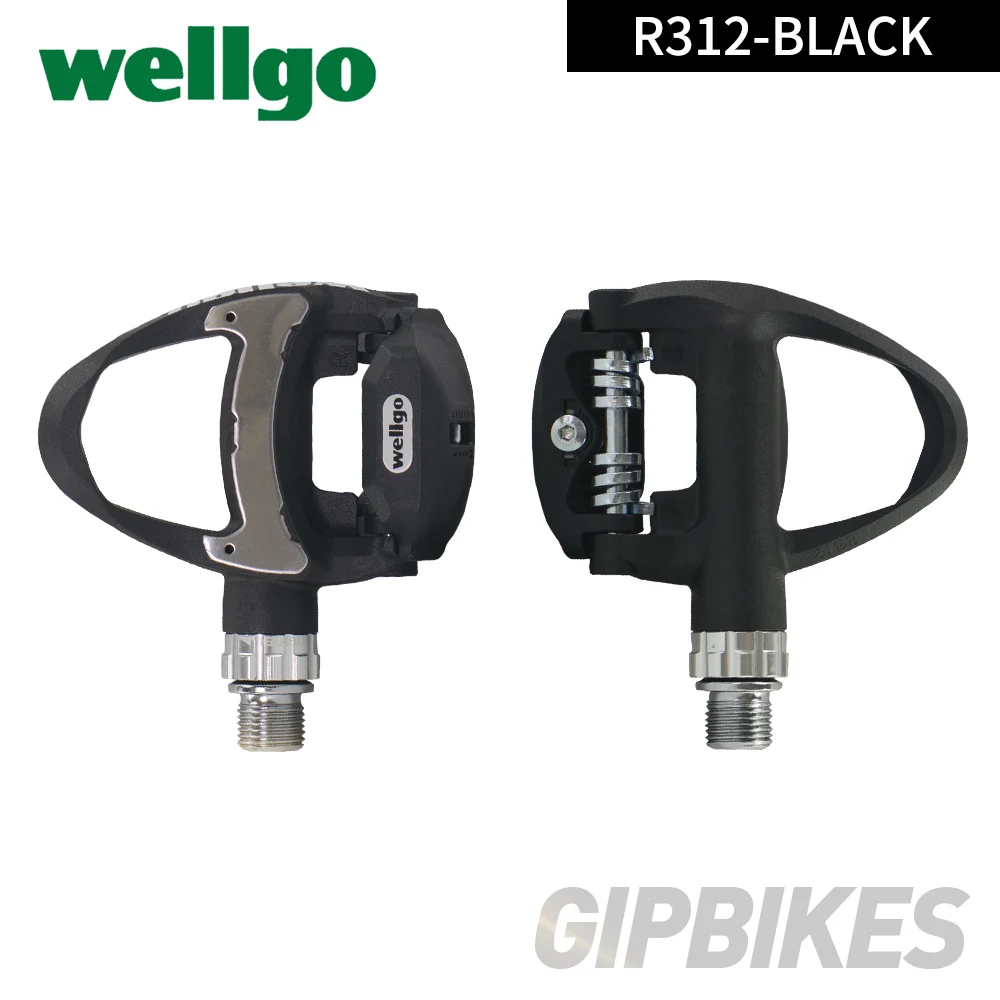 Wellgo R312 249 г ультра-легкий карбоновый шоссейный велосипед Clipless Педали с 3